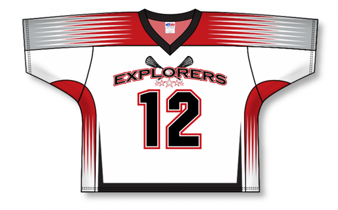 Athletic Knit Zlf404 Sublimated Field Lacrosse Jersey